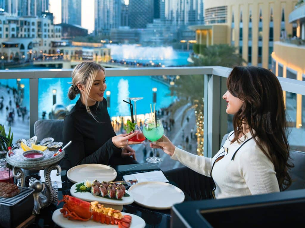 Dining with a view