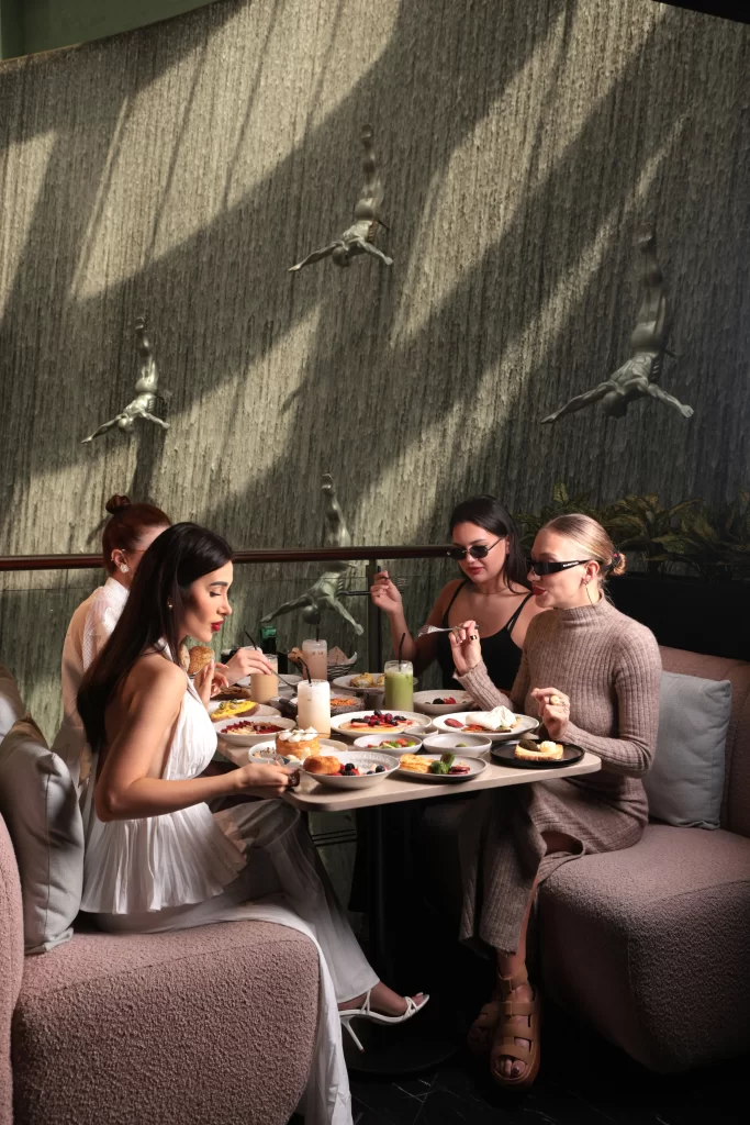 Where exactly is Amaya inside The Dubai Mall?