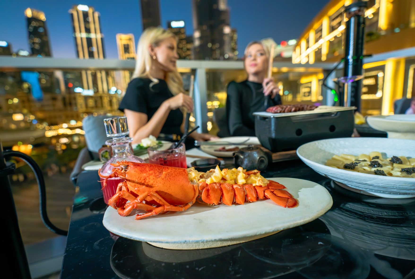 Outdoor Dining in Dubai AMAYA