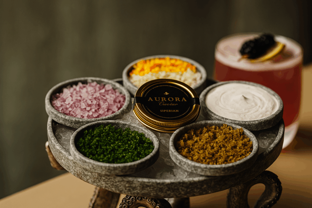 Caviar at AMAYA
