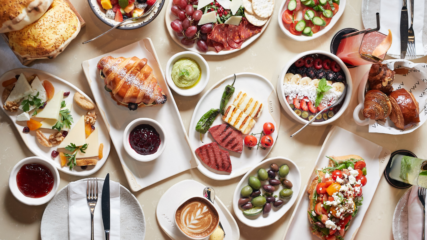 Turkish Breakfast at AMAYA