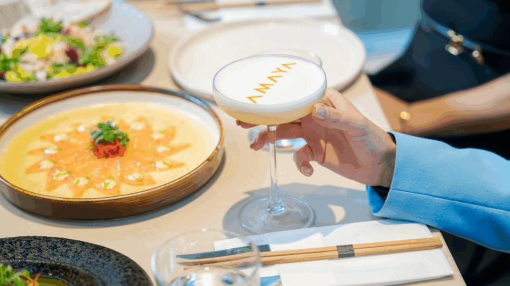 Lunch in Dubai mall AMAYA