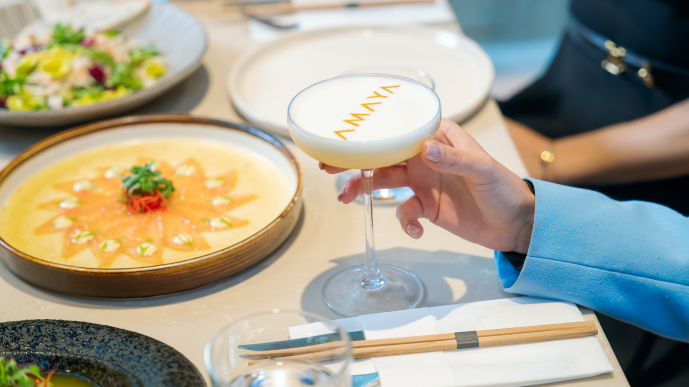 Lunch in Dubai mall AMAYA