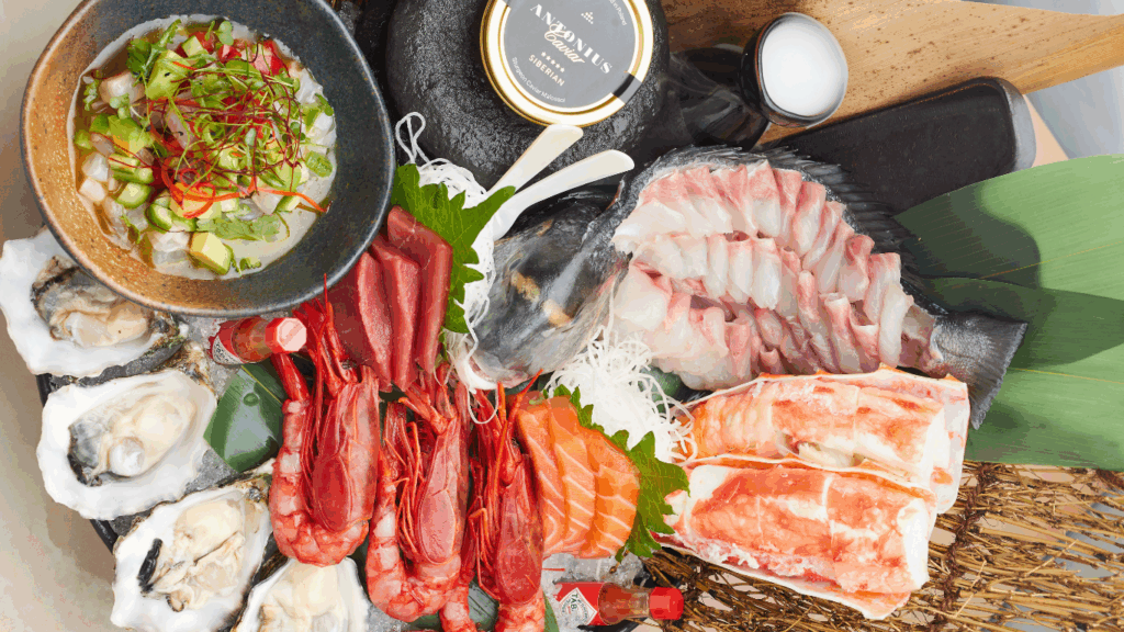 Seafood Platter in Dubai AMAYA